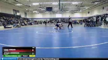 145 lbs 7th Place Match - Ethan Anderson, Becker vs Cole Jordan, Rogers
