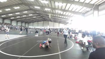 46 lbs Rr Rnd 1 - Ali Hughes, Ready RP Nationals Wrestling Team vs Isaiah Lopez, Black Fox Wrestling Academy