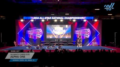 Alliance Cheer Elite - Alpha One [2025 L1 Youth - D2 - Small - C Day 1] 2025 NCA All-Star National Championship