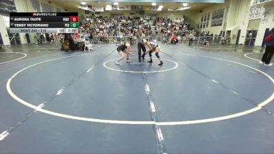 110 lbs Champ. Round 3 - Aurora Taute, Portola vs Yensy Victoriano, Perris