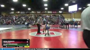 152 lbs Champ. Round 1 - Blake Swearingen, Legacy vs Dean Espinoza, Mountain View