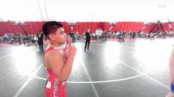 140 lbs Quarterfinal - Abraham Navarrete, Cuba City Wrestling Club vs Joseph Neese, Wisconsin