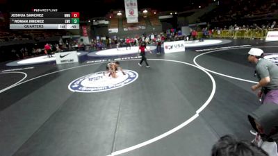 63 lbs Quarters - Joshua Sanchez, Marvel Wrestling Academy vs Roman Jimenez, Legacy Wrestling Center