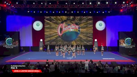 Platinum Athletics - PAC5 [2025 L6 Limited Senior Small Semis] 2025 The Cheerleading Worlds