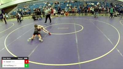 14U Boys - 80 lbs Cons. Semis - Hayes Daniel, Threestyle Wrestling Of Oklahoma vs Bennett Hoffberg, St. Charles WC