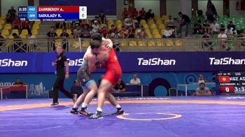 92 kg Qualif. - Asek Zaiirbekov, Kyrgyzstan vs Ramzan Sadulaev, Individual Neutral Athletes