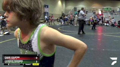 75 lbs Round 5 (6 Team) - Lance Vigil, The Funky Singlets Teal vs Wilder Allen, Metro All Stars