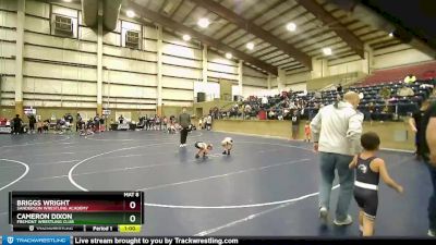 45+ Quarterfinal - Briggs Wright, Sanderson Wrestling Academy vs Cameron Dixon, Fremont Wrestling Club