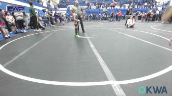 52 lbs Round Of 16 - Xayden Phillips, Chickasha Youth Wrestling vs Jaxon Ditmore, Team Tulsa Wrestling Club