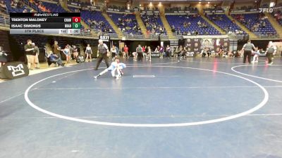 60 lbs 5th Place - Trenton Maloney, Crawford Central vs Isaac Simonds, Bradford