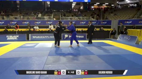 Ijilbish Nergui vs Madeline Baro Kahan 2026 Pan Jiu Jitsu IBJJF Championship