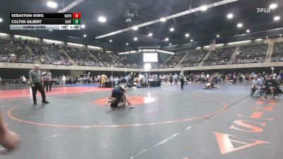 135 lbs Consi-qtrs - Sebastian Gorg, Warrenton vs Colton Gilbert, Hartly