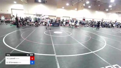 61 kg Cons 32 #1 - Kyrel Leavell, Warren Wrestling Academy vs Dominic DiTomasso, Regional Training Center South