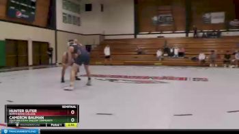 197 lbs Semifinal - Cameron Bauman, Southwestern Oregon Community College vs Hunter Suter, North Idaho College