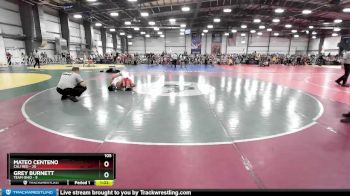 105 lbs Rd# 7- 10:45am Saturday Final Pool - Grey Burnett, Team Ohio vs Mateo Centeno, Cali Red