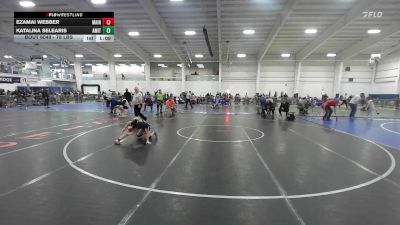 78 lbs Semifinal - Ezamai Webber, Maine Trappers WC vs Katalina Selearis, Amity