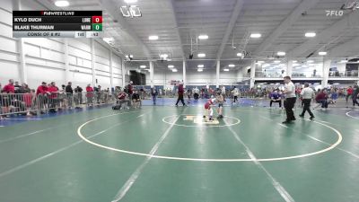 52 lbs Consi Of 8 #2 - Kylo Duch, Lowell vs Blake Thurman, Warwick PAL