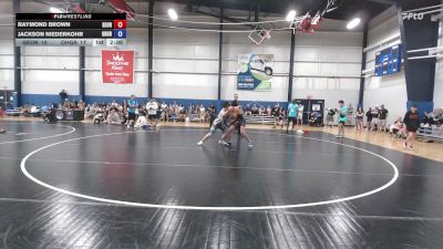 140 lbs Raymond Brown, Georgia vs Jackson Niederkohr, Ohio Grey
