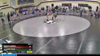 170 lbs Round 4 - Summer Mauk, Albion vs Nicole Lorenz, Adrian