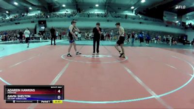 120 lbs Cons. Round 4 - Adarein Hawkins, Missouri vs Gavin Shelton, Victory Wrestling