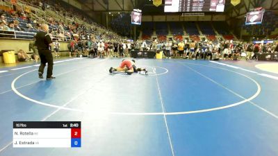 157 lbs Cons 64 #1 - Niko Rotella, NE vs Joshua Estrada, VA