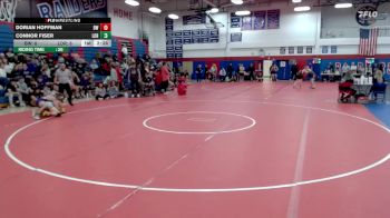 133 lbs Finals (2 Team) - Dorian Hoffman, Baldwin Wallace vs Connor Fiser, Loras