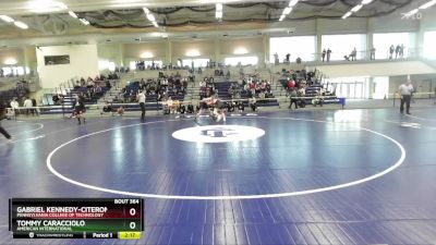 197 lbs Cons. Round 2 - Gabriel Kennedy-Citeroni, Pennsylvania College Of Technology vs Tommy Caracciolo, American International