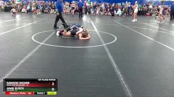64 lbs Finals (2 Team) - Hank Busch, CP Elite vs Dawson Wicker, Backyard Brawlers