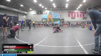 44 lbs Round 1 - Caden Murphy, Team Bear Wrestling vs Judah Daniel, Pelion Youth Wrestling
