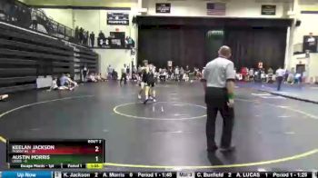 126 lbs Round 1 (8 Team) - Keelan Jackson, Moody Hs vs Austin Morris, Leeds