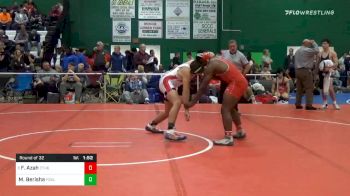 182 lbs Prelims - Fombo Azah, Carthage vs Marc Berisha, Fox Lane