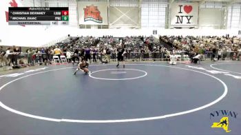 56 lbs Quarterfinal - Christian DeVinney, Fairport Jr. Red Raiders Wrestling vs Michael Zajac, Pittsford Panthers Wrestling Club