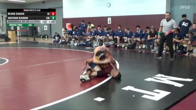 125 lbs Quarters & 1st Wb (16 Team) - Elias Casas, Victor Valley vs Nathan Kaiser, Lemoore College