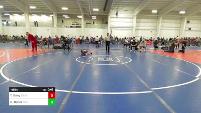 48 lbs Consi Of 16 #2 - Tayden Bong, Doughboys WC vs Hudson Butler, Central Mass Wrestling