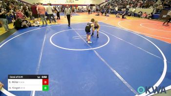 60 lbs Consi Of 8 #1 - Samuel Miller, R.A.W. vs Holden L Yingst, Keystone Kids