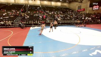 109 lbs Champ. Round 1 - Zaiah Turner, Mountain Ridge vs Brock Curtis, Riverton High School