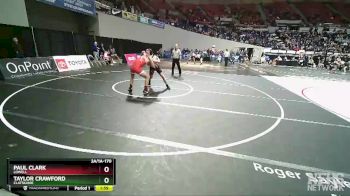 2A/1A-170 Champ. Round 1 - Paul Clark, Lowell vs Taylor Crawford, Clatskanie