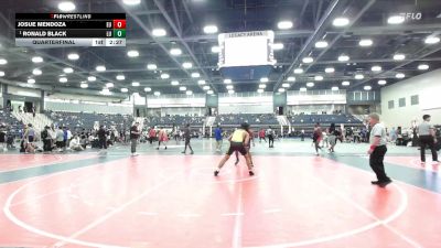 184 lbs Quarterfinal - Ronald Black, Liberty U vs Josue Mendoza, Emmanuel University