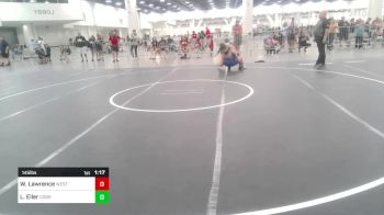 145 lbs Rr Rnd 3 - Wittney Lawrence, Western Slope Elite vs Leilani Eller, Cobra Kai