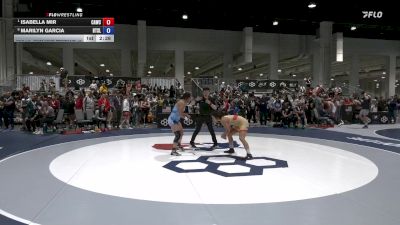 Senior Women Freestyle FS - 65 lbs Quarters - Isabella Mir, Cardinal WC vs Marilyn Garcia, Beat The Streets Los Angeles/ Titan Mercury Wrestling Club (TMWC)