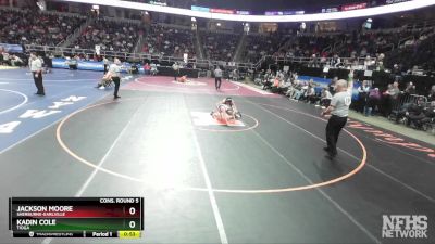 II-108 lbs Cons. Round 5 - Kadin Cole, Tioga vs Jackson Moore, Sherburne-Earlville