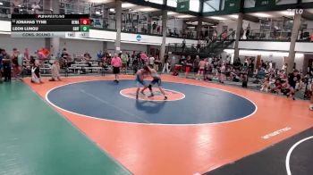 142-152 lbs Cons. Round 1 - Jonahas Tyne, Sterling (H.S.) vs Leon Lungu, 02-27-2001