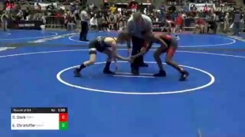 96 lbs Prelims - Owynn Clark, Team Tulsa vs Ethan Christoffer, Warrior WC