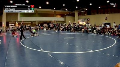113 lbs Round 2 (6 Team) - Jett Fraser, Team Shutt RJ vs Donte Majors, Raider WC