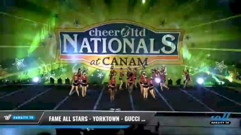 FAME All Stars - Yorktown - Gucci Girls [2021 L1 Youth - Medium Day 1] 2021 Cheer Ltd Nationals at CANAM