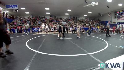 67 lbs Rr Rnd 1 - Hanna Lollis, Cowboy Wrestling Club vs Axel Killingsworth, El Reno Wrestling Club