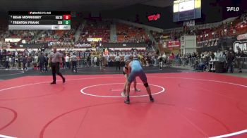 126 lbs Cons. Semi - Sean Morrissey, Holton Hs vs Trenton Frank, Scott Community Hs