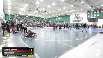 126 lbs Cons. Round 2 - Lizbeth Vargas, Pacifica Oxnard vs Regina Seyfi, Burroughs