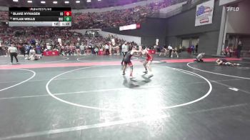 160 lbs Cons. Round 2 - Rylan Wells, BGC vs Blake Nyhagen, Bruce School