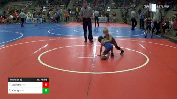 40 lbs Prelims - Trotter Ledford, HBT Grapplers vs Timmy Xiong, Dark Cloud Wrestling